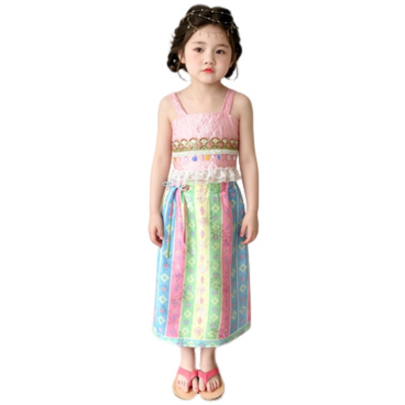 YALU Children Aged 3 7 Years Old YALU Skirt Set