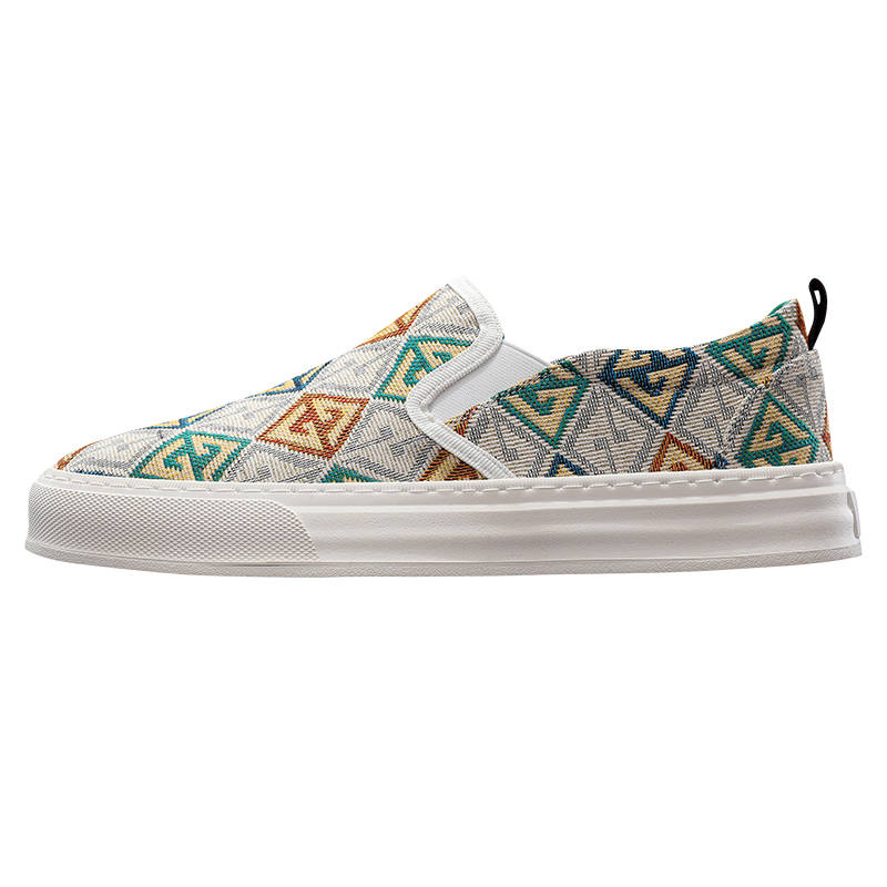 YALU Slip Resistant, Breathable, And Lightweight Low top Canvas Shoes Men's
