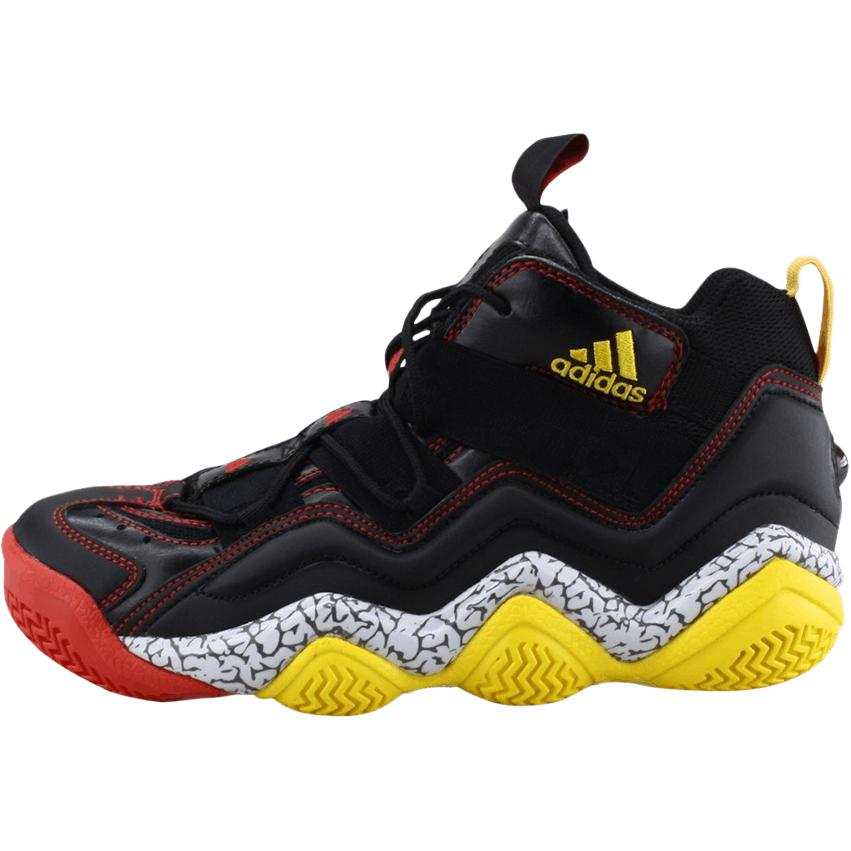 Adidas Adidas TOP TEN 2000 High top Children's Basketball Shoes Black Unisex