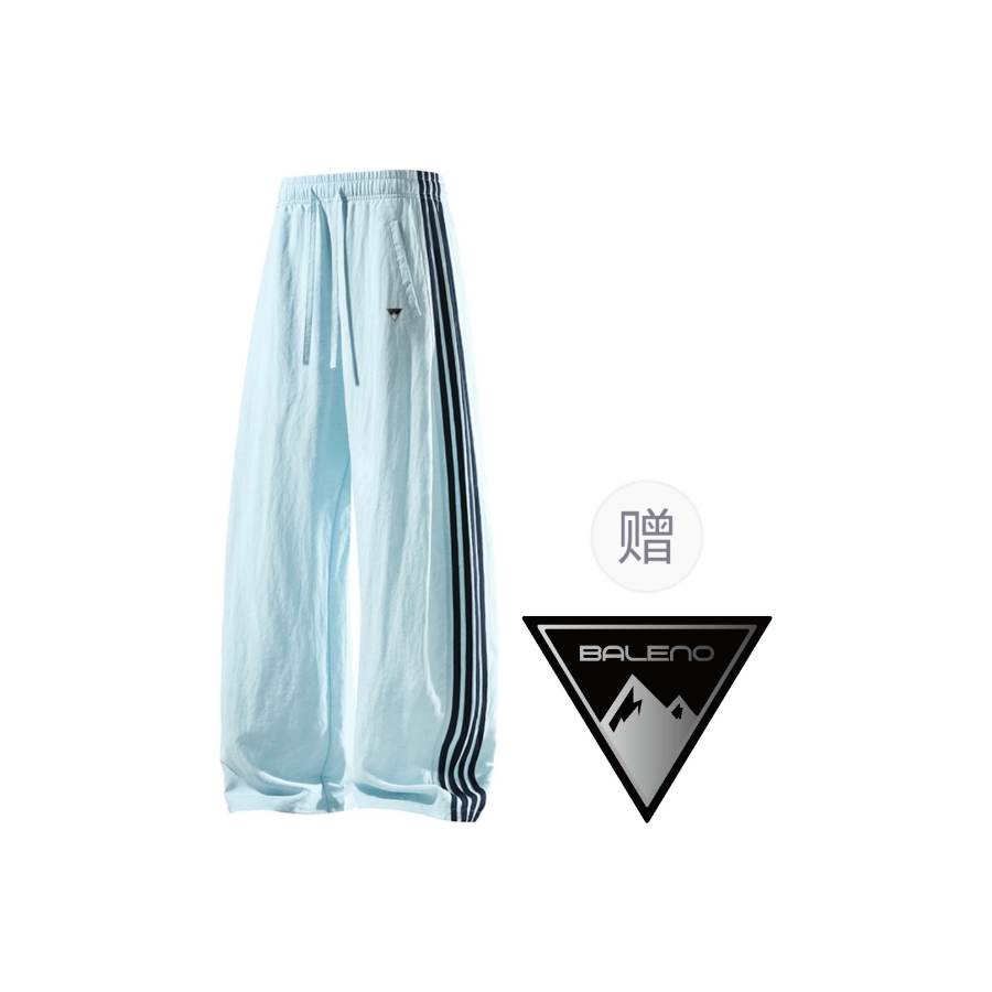 BALENO Casual Pants Unisex Thin Straight Fit Pants