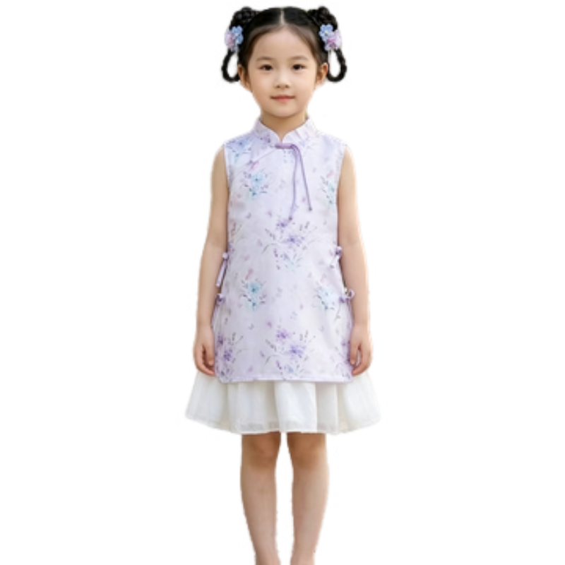 YALU Grade School Dresses Camisole Moderate Midi Skirt