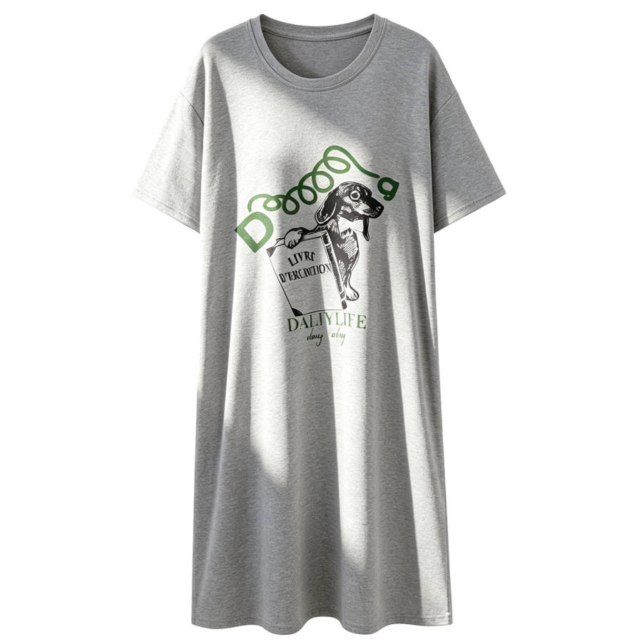 Hodo Grade School Loungewear & Sleep Dresses Crew Neck Thin Midi Skirt Stretch