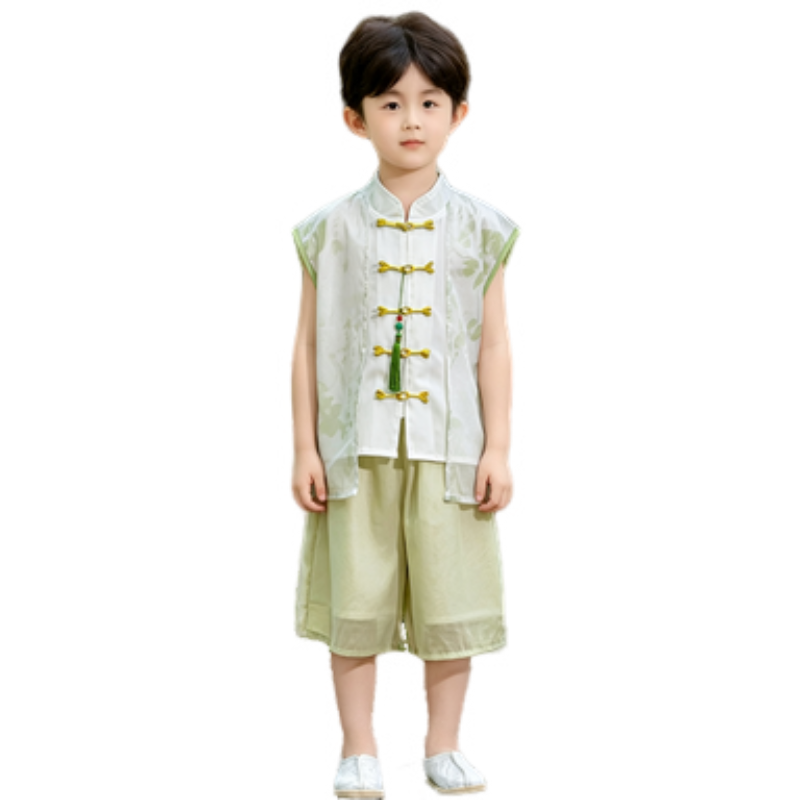 YALU Grade School Casual Sportswear Stand Collar Thin
