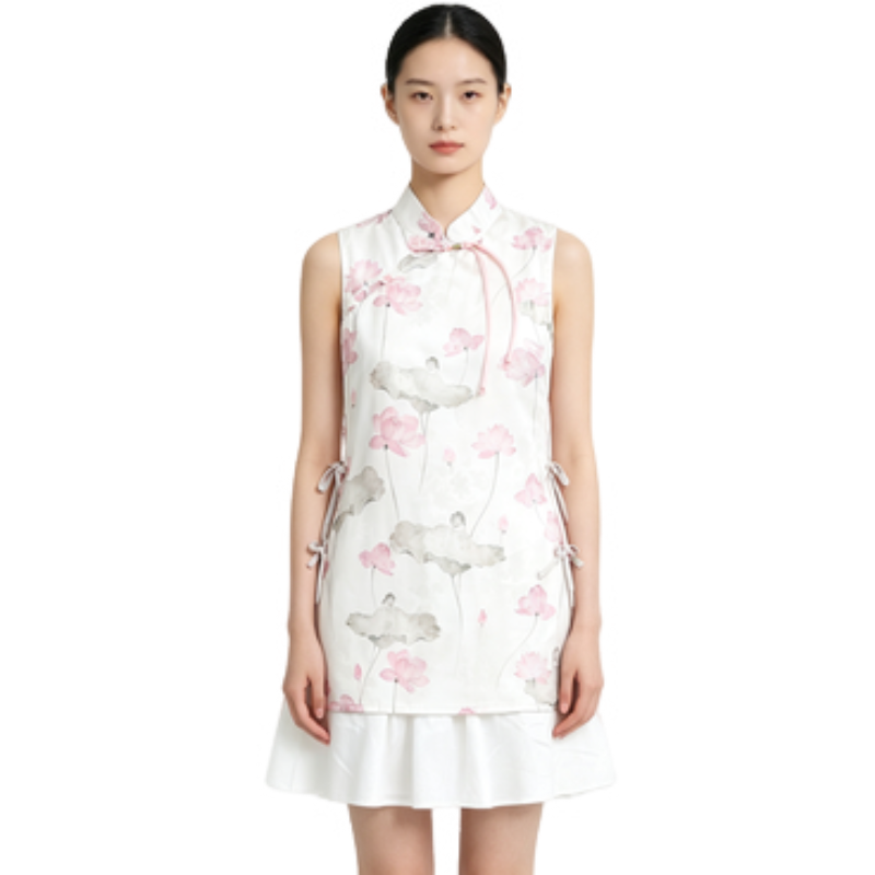 YALU Grade School Dresses Camisole Moderate Midi Skirt