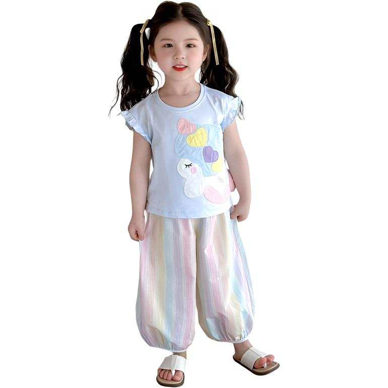 TNTX Kids Casual Sportswear Crew Neck Thin Stretch
