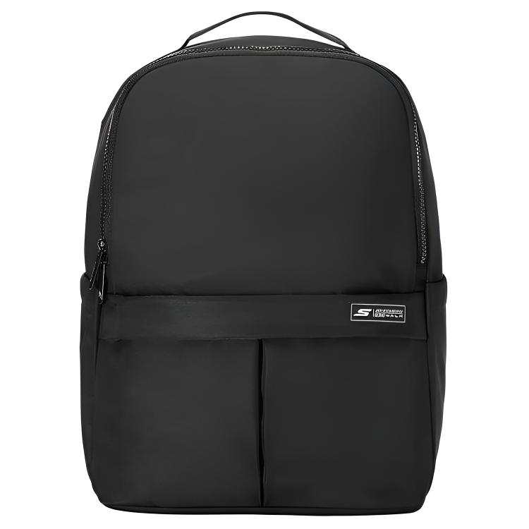 Skechers Comfortable Sports Collection Fabric Backpack Unisex Carbon Black