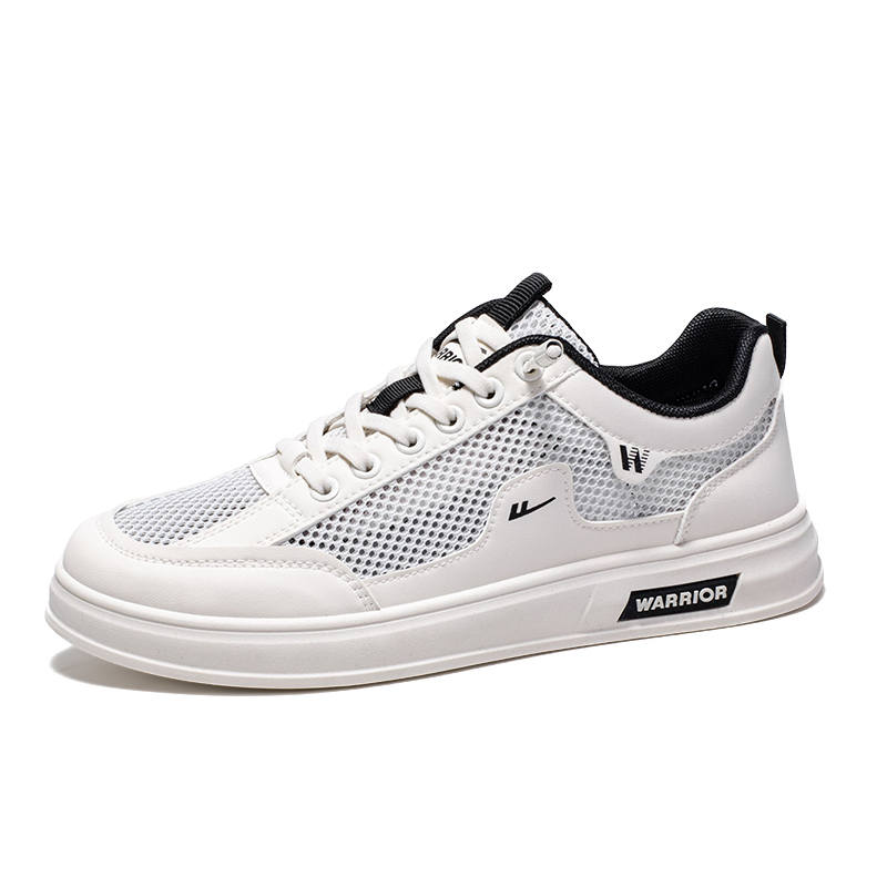 WARRIOR Slip Resistant, Abrasion Resistant, Lightweight Low top Skateboard Shoes Men's