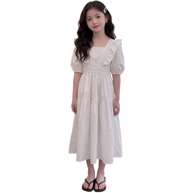 YALU Grade School Dresses Camisole Moderate Midi Skirt
