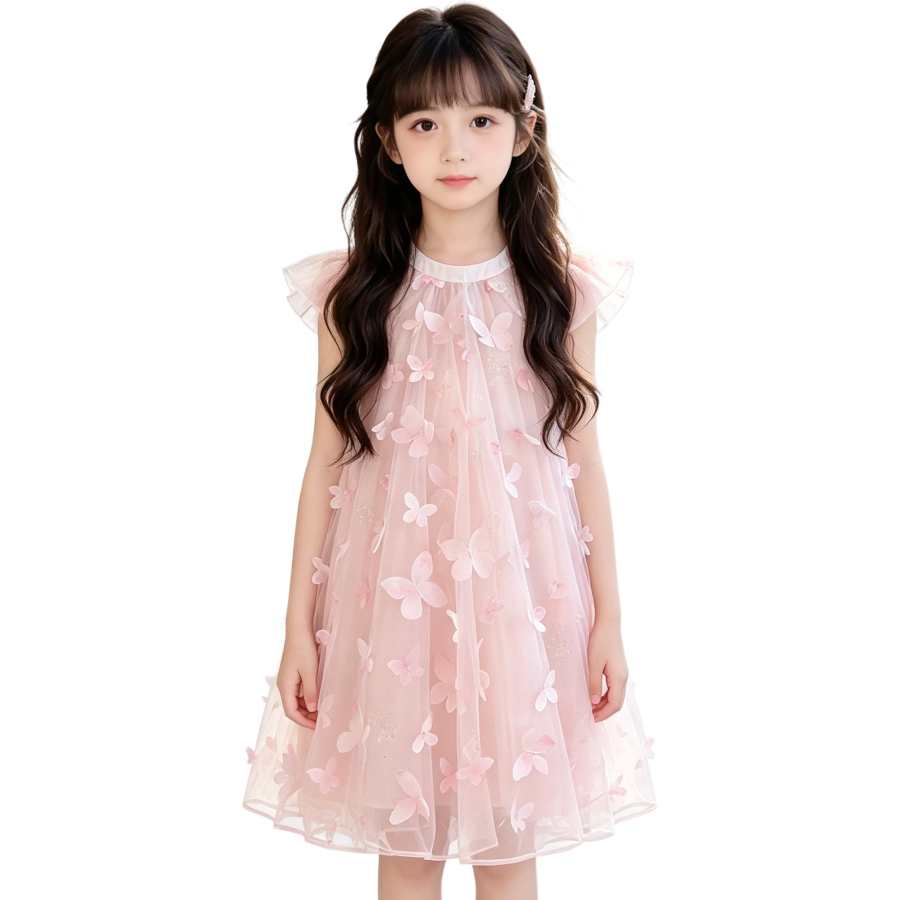 YALU Grade School Dresses Camisole Moderate Midi Skirt