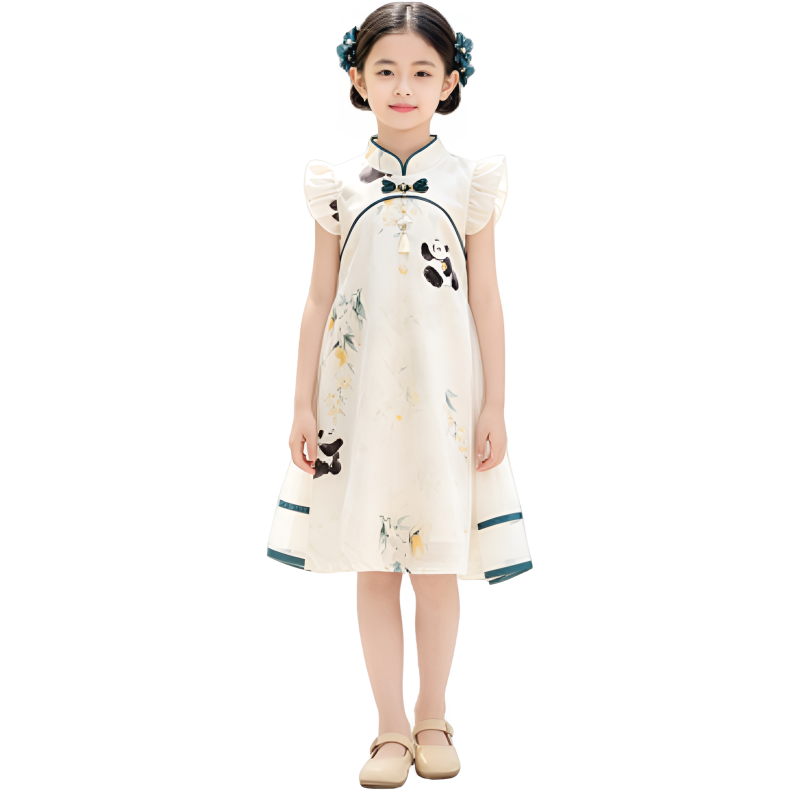 YALU Grade School Dresses Camisole Moderate Midi Skirt