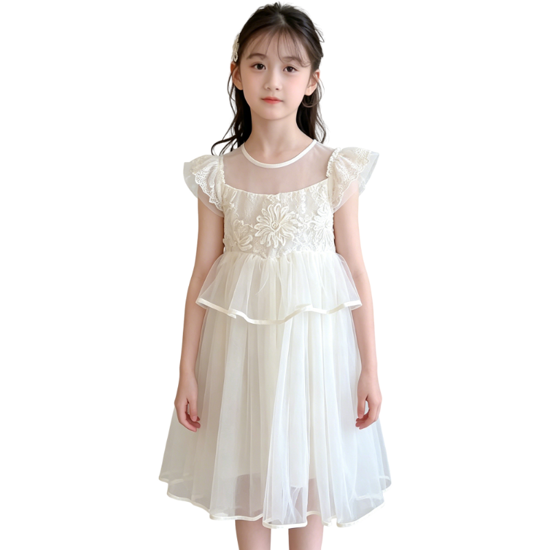 YALU Grade School Dresses Camisole Moderate Midi Skirt