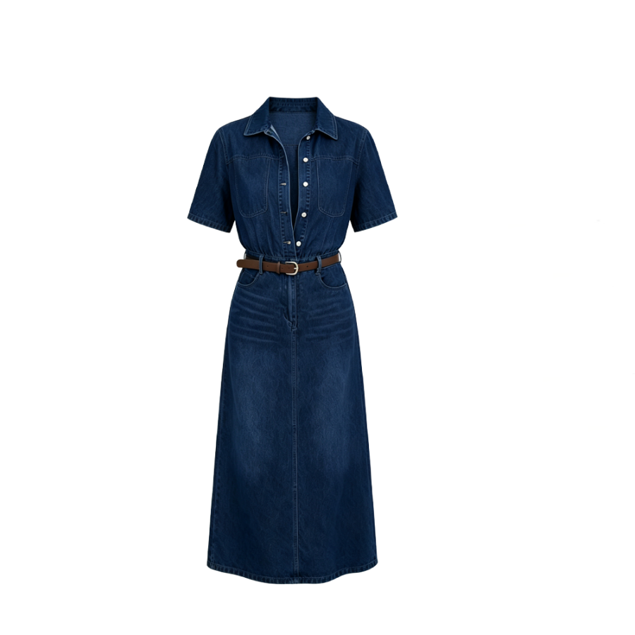 CPAURA Short Sleeved Dress Women's
