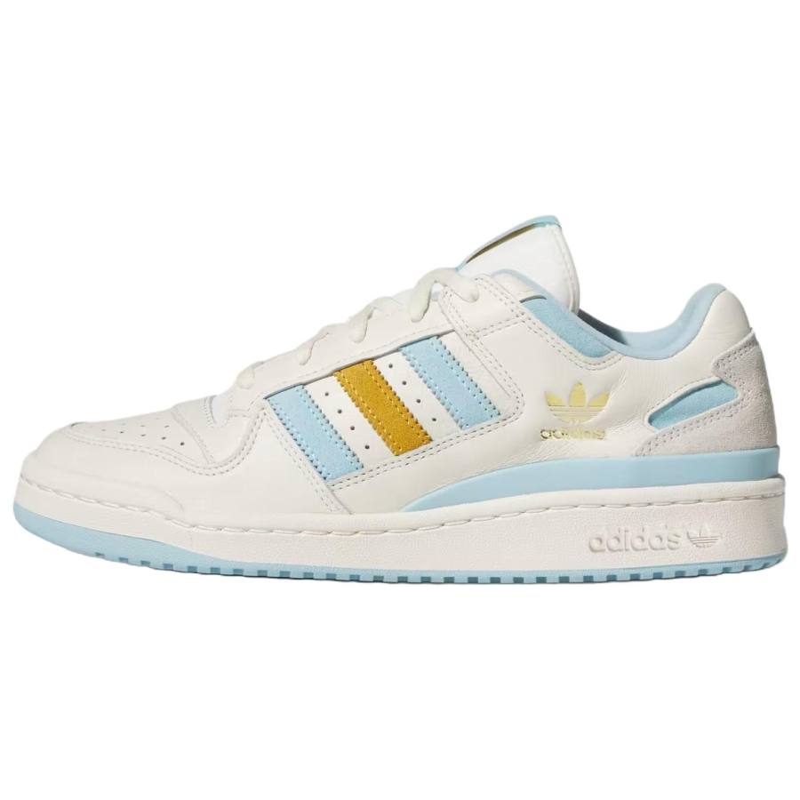 Adidas Originals FORUM CL Low top Skateboard Shoes Unisex White Blue
