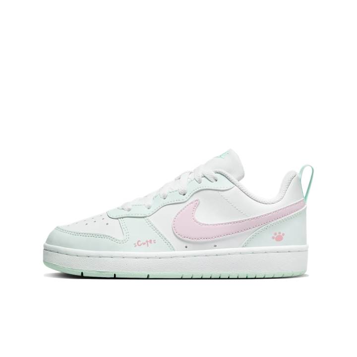 Nike Nike Court Borough Low top Skateboard Shoes Women's Mint Green Pink