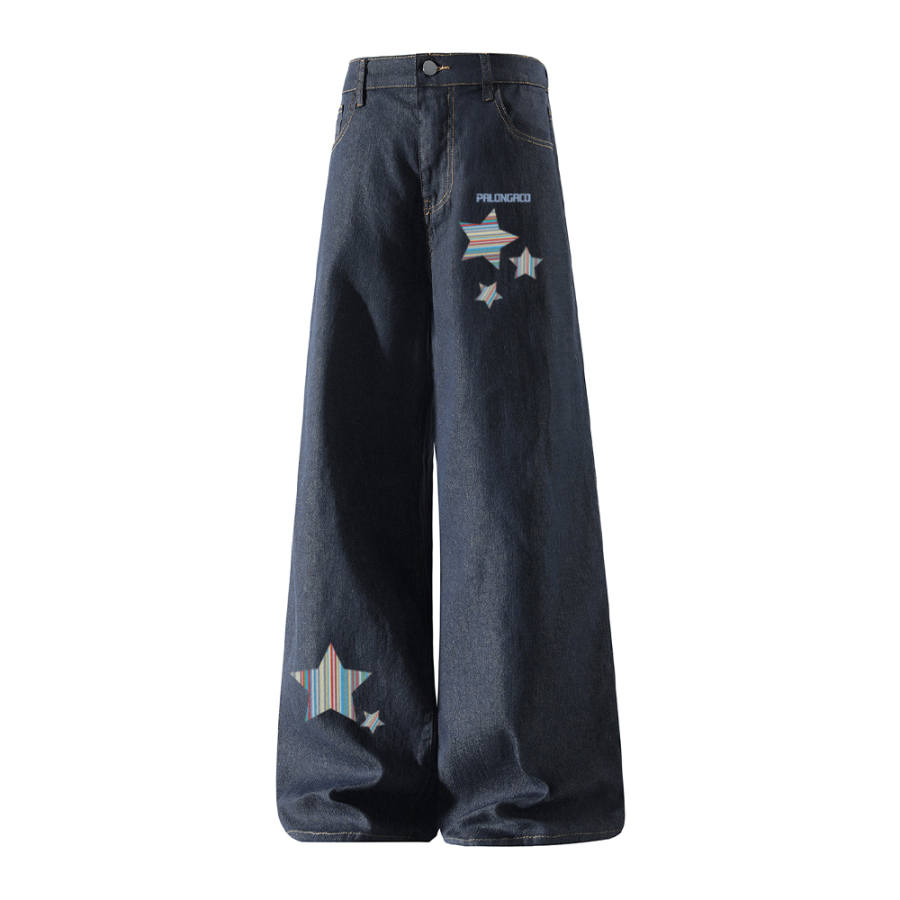 PAL ONGACO Jeans Unisex Moderate Straight Fit Pants