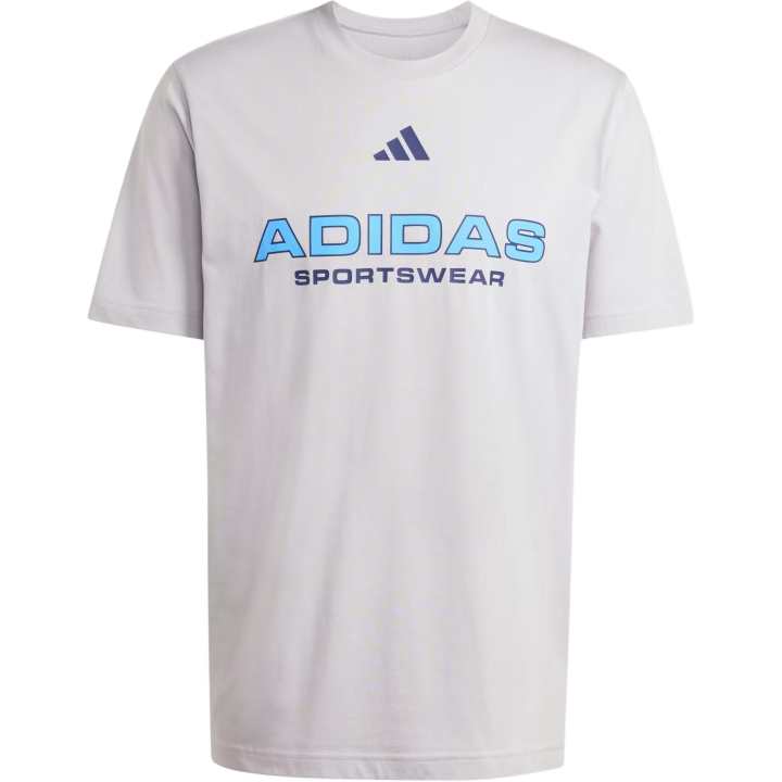 Adidas Adidas T Shirts Men's Light Pure Gray Crew Neck