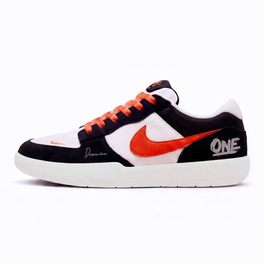 Nike Nike SB Force 58 Dream Boat Edition Low top Skateboard Shoes Unisex Orange Red