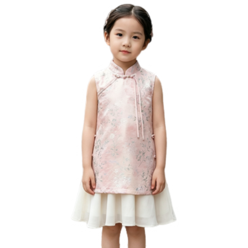 YALU Grade School Dresses Camisole Moderate Midi Skirt