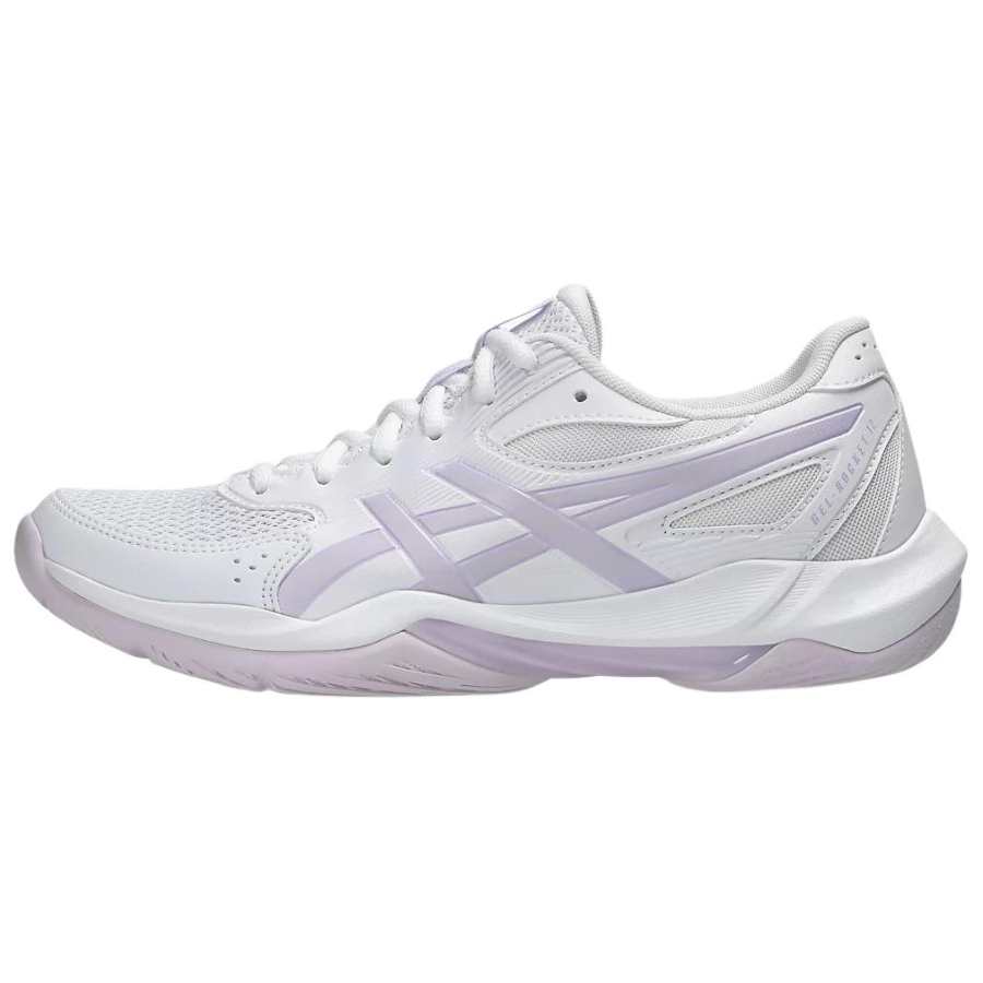 ASICS GEL ROCKET 12 Cushioning Breathable Volleyball Shoes Women's White
