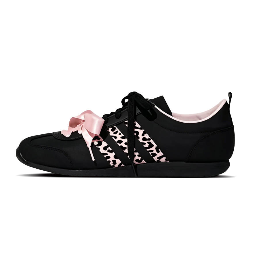 Adidas Adidas VS JOG 2.0 Satin Texture Low top Casual Shoes Unisex Black
