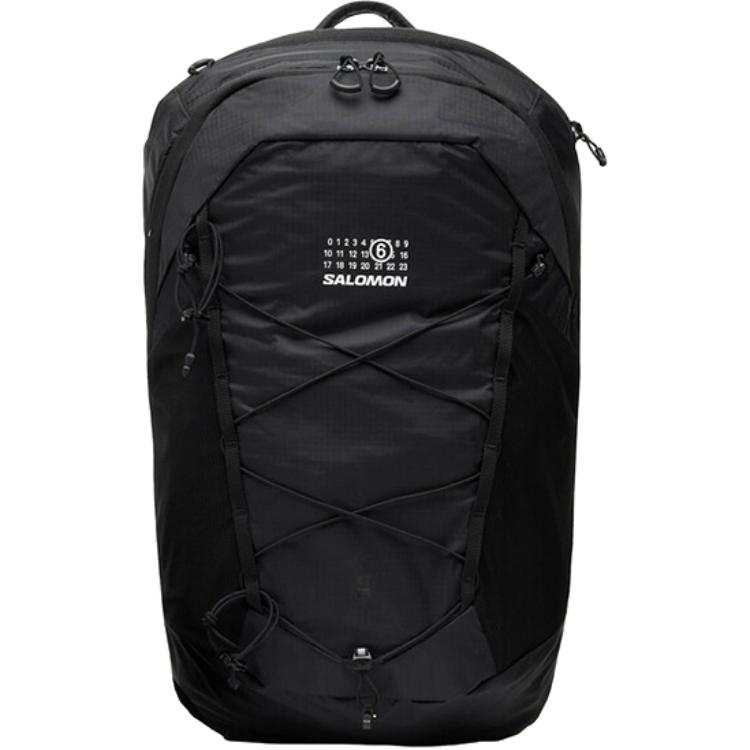 SALOMON X MM6 Collaboration 15L Mountaineering Bag Double Shoulder Outdoor Bag Fabric Black Unisex