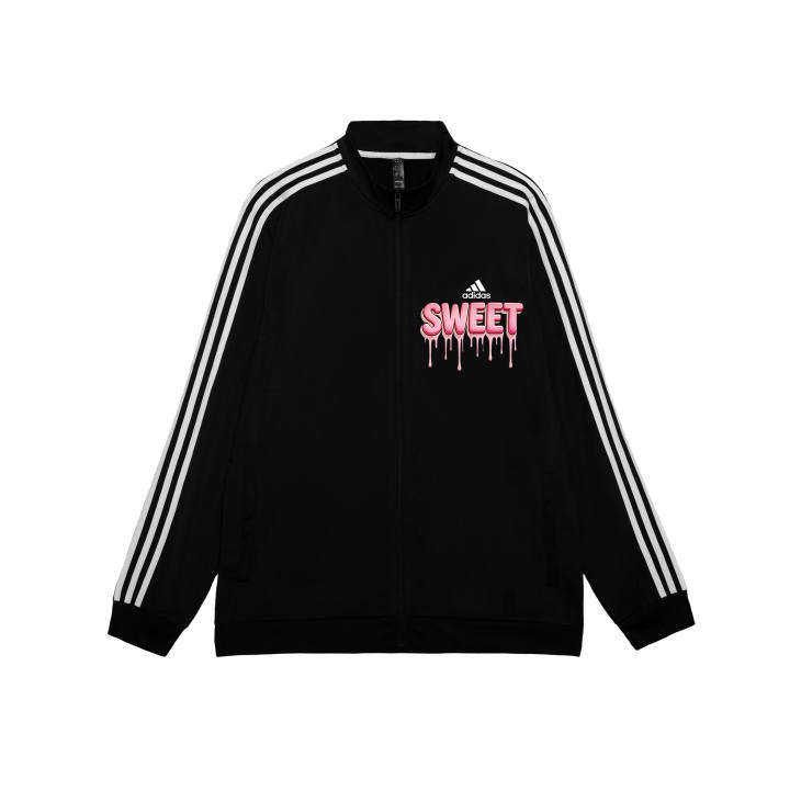 Adidas Adidas ESSENTIALS Jackets Men's Black Stand Collar Moderate Pilot