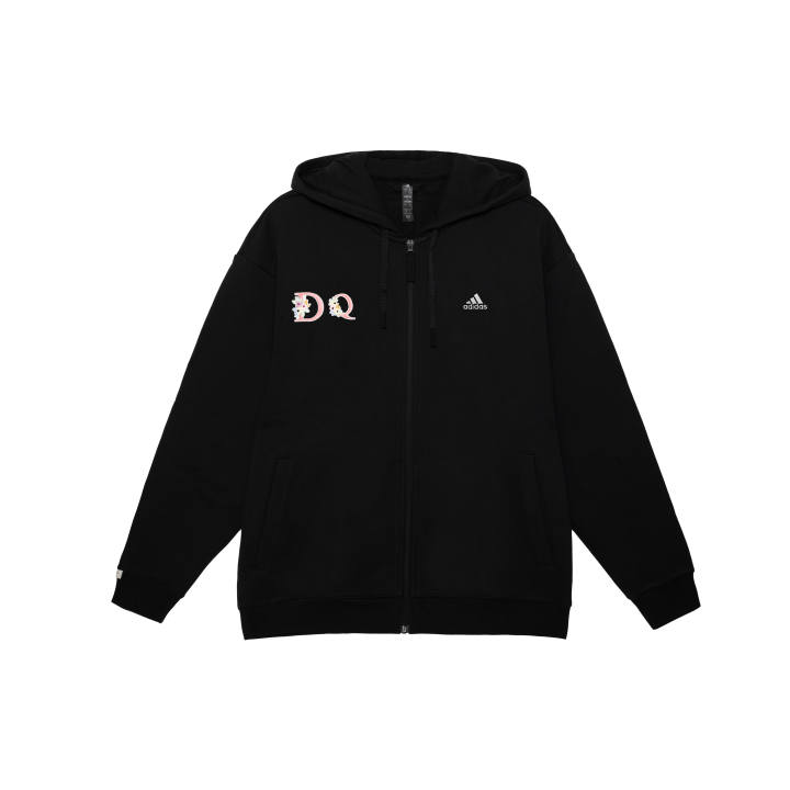 Adidas Adidas Jackets Men's Black Hooded Non Detachable Thickened Other