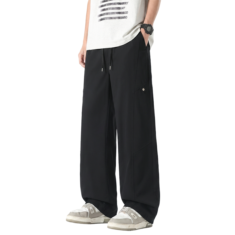 BALENO Casual Pants Unisex Thin Straight Fit Pants
