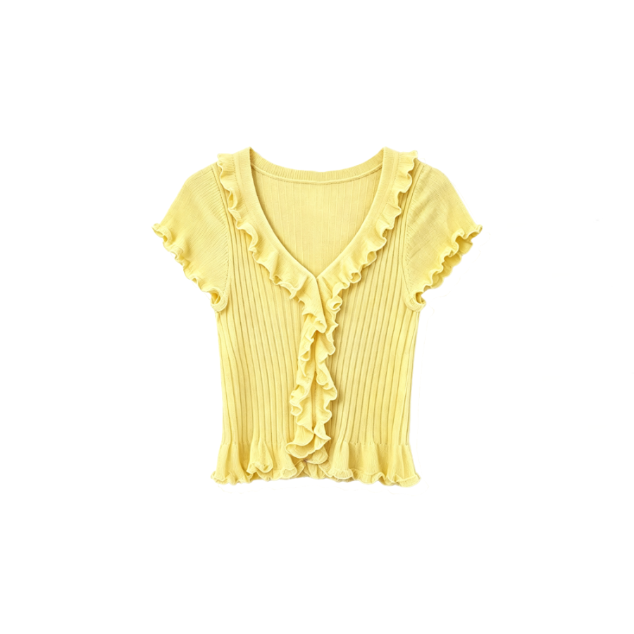 CPAURA Knitwear Women's V Neck Thin Cardigan