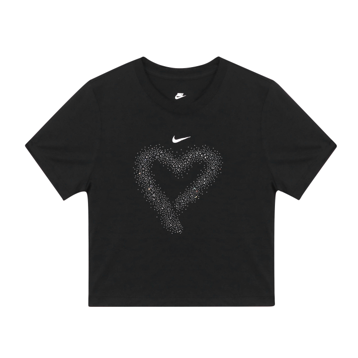 Nike Nike T Shirts Unisex Black Crew Neck Moderate Straight Fit