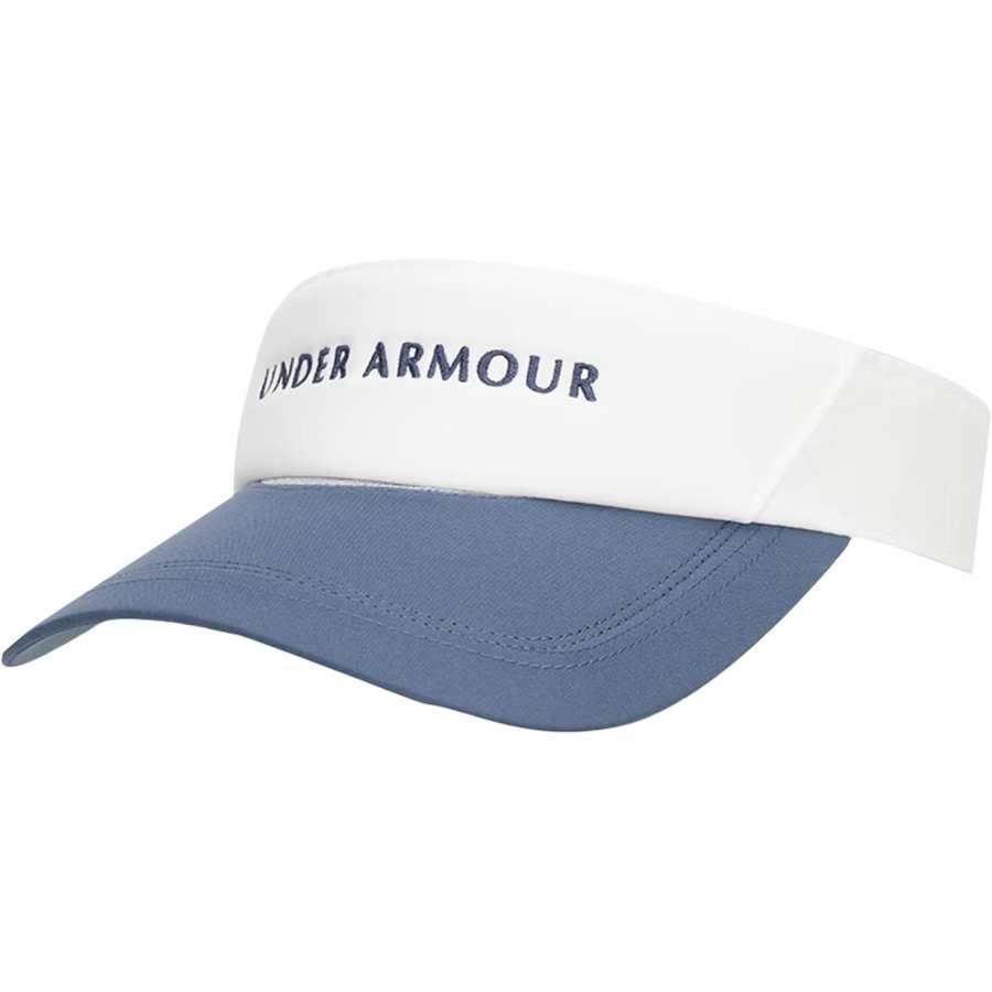 Under Armour Under Armour Polyester Visor Cap Unisex White/Blue