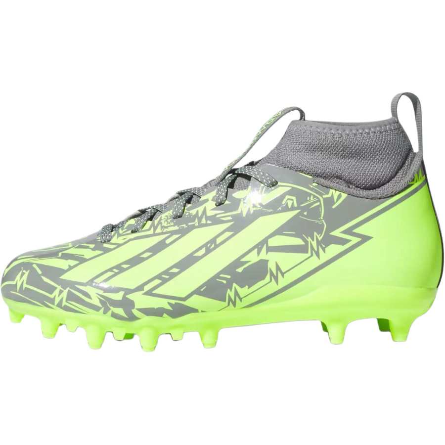 Adidas Adidas ADIZERO IMPACT.2 High top Kids' Soccer Shoes Gray Green Kids'