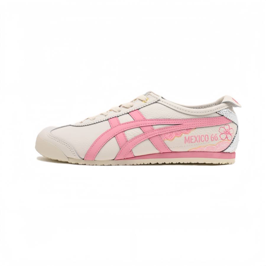 Onitsuka Tiger Mexico 66 Kyoto Cherry Blossom Slip Resistant, Abrasion Resistant, Breathable Low top Skateboard Shoes