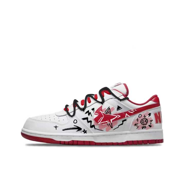 Nike Nike Big Low top Casual Skate Shoes Men's Red