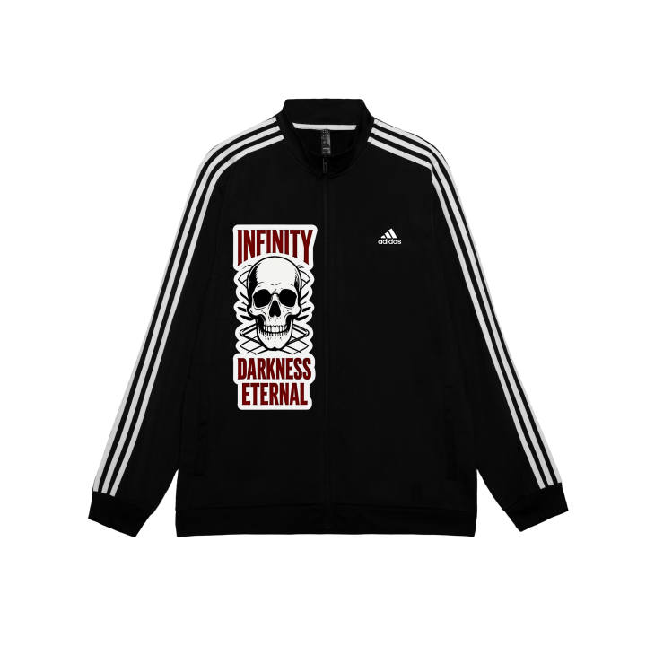 Adidas Adidas ESSENTIALS Jackets Men's Black Stand Collar Moderate Pilot