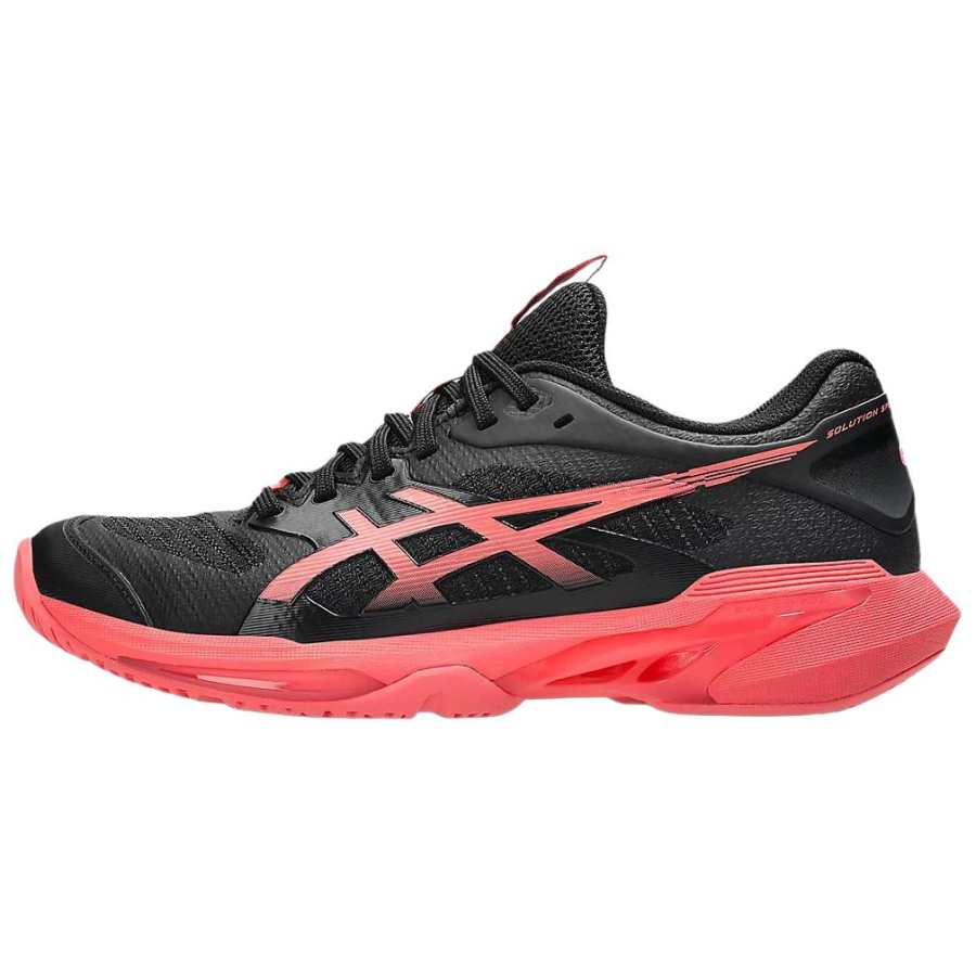 ASICS SOLUTION SPEED FF 4 Low top Tennis Shoes Women's Black