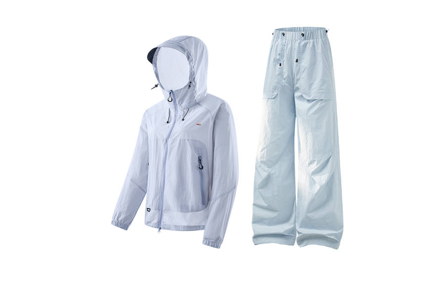 WARRIOR Casual Suits Women's Hooded Non Detachable Thin