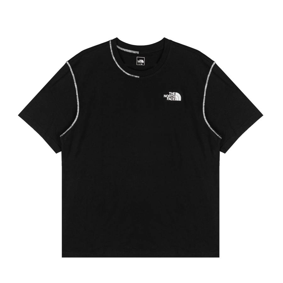 THE NORTH FACE T Shirts Unisex Black Crew Neck Moderate