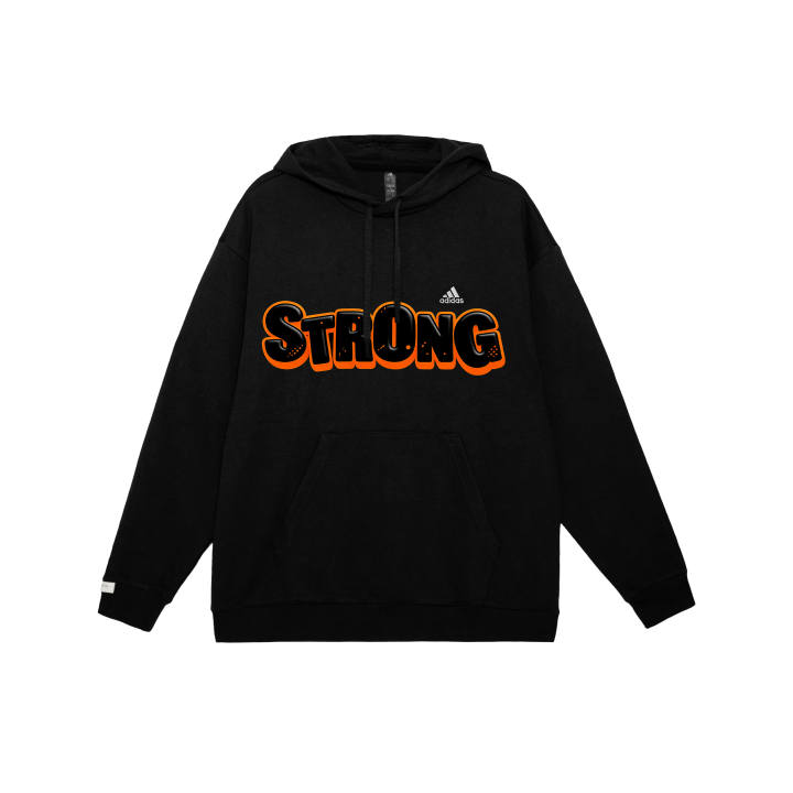Adidas Adidas SWEAT Sweatshirts Unisex Black Hooded Non Detachable Moderate Regular