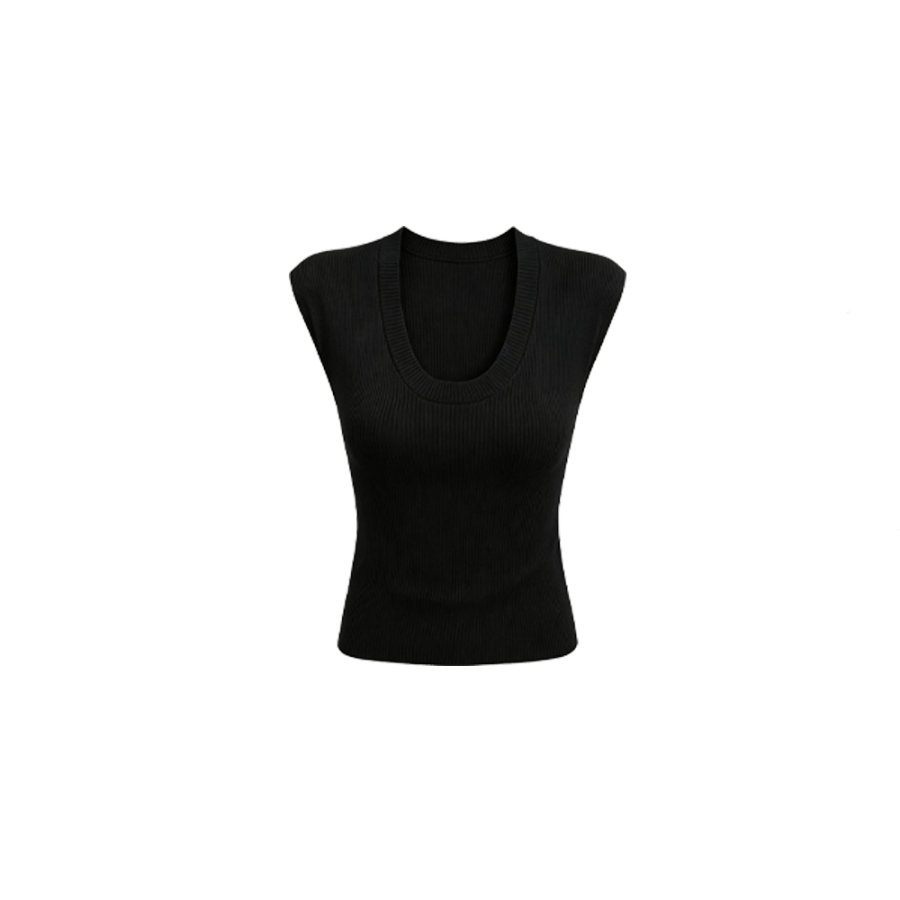 CPAURA Knitwear Women's U Neck Moderate Base Layer