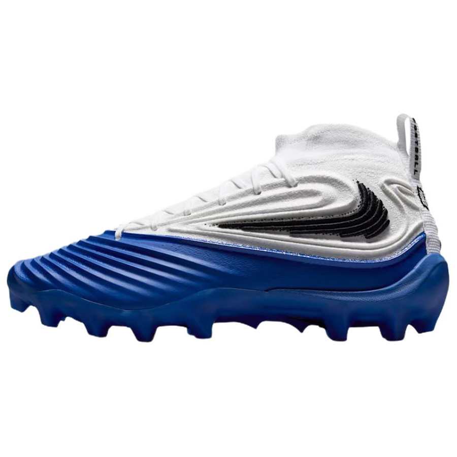 Nike Nike Alpha Menace 5 Breathable Lightweight Soccer Shoes Men's White Blue