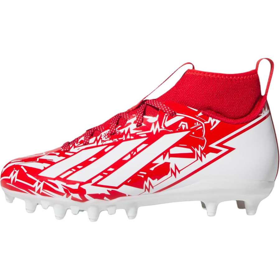 Adidas Adidas ADIZERO IMPACT.2 High top Soccer Shoes Red Kids'