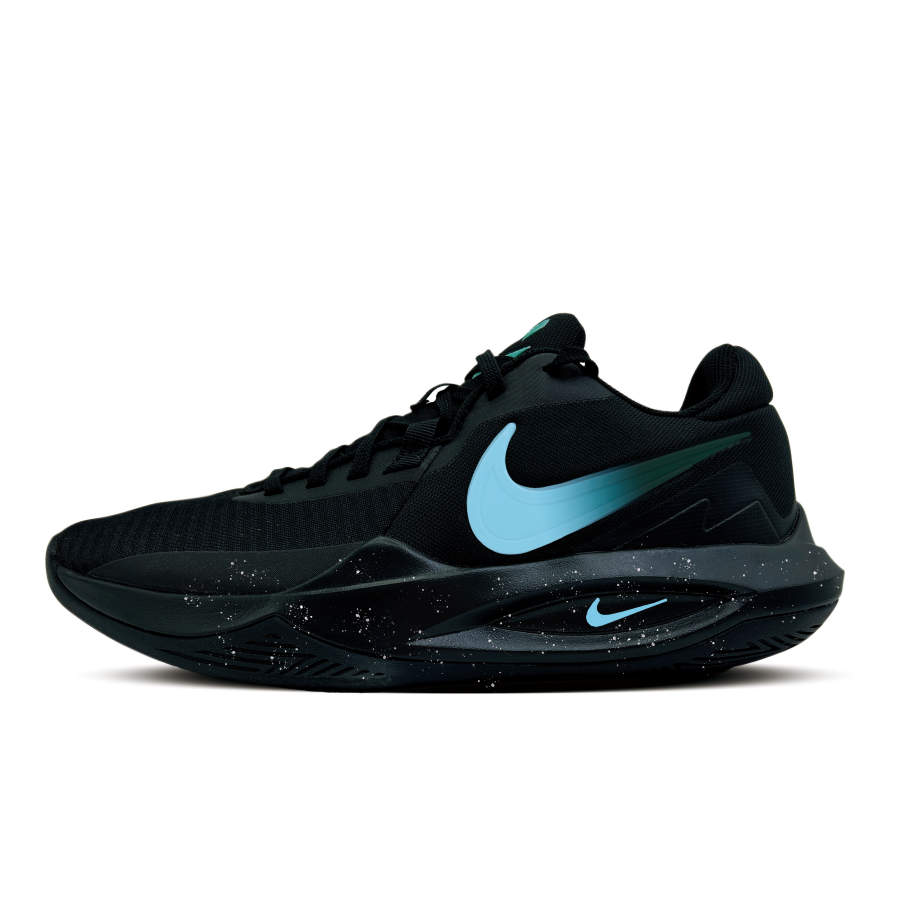 Nike Nike Precision 6 Street Fabric Cushioning Abrasion Resistant Height Increasing Low top Rubber Basketball Shoes Men's