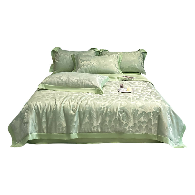 YALU Type A Jacquard Washed Tencel Air Conditioning Quilt Summer Thin Quilt Insert