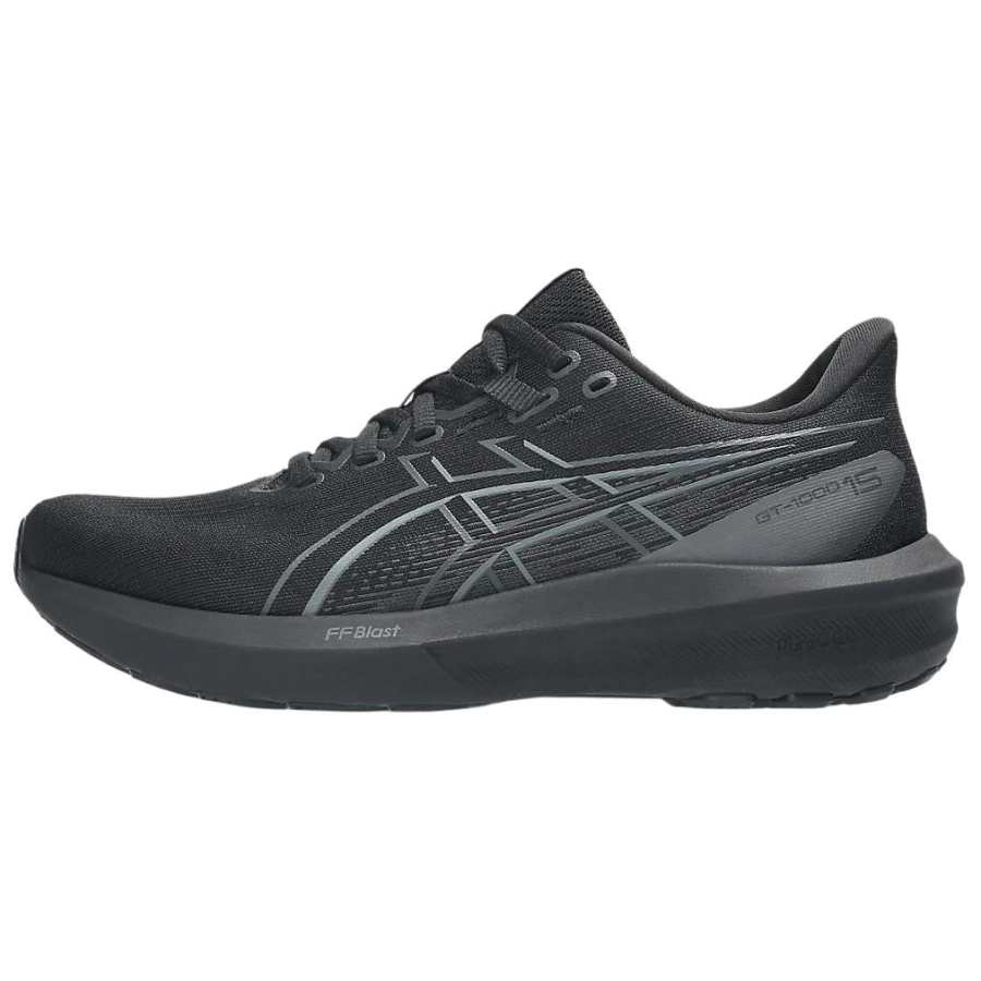 ASICS GT 1000 15 Abrasion Resistant Breathable Rebound Running Shoes Women's Black