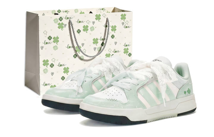 Adidas Adidas ENTRAP Skateboard Shoes Unisex Low Top Green/White