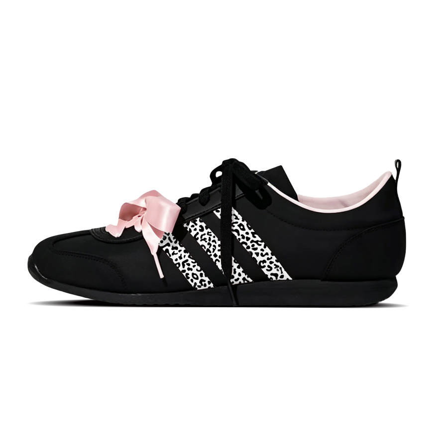 Adidas Adidas VS JOG 2.0 Pink Yarn Low top Casual Shoes Unisex Black