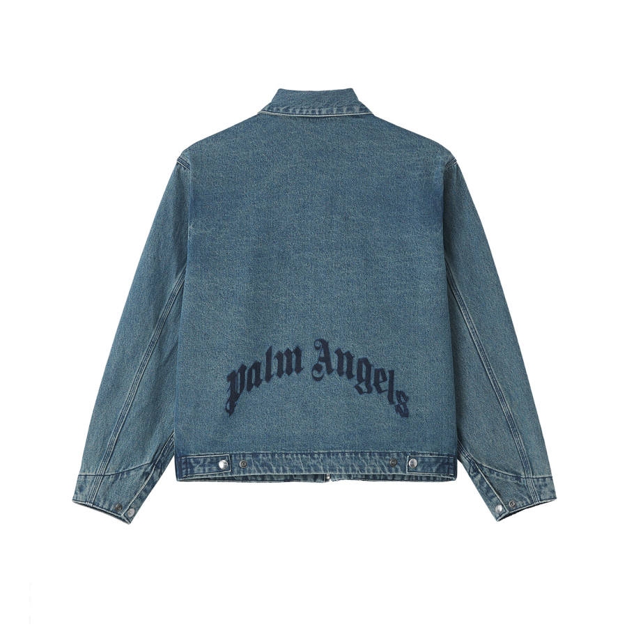 PALM ANGELS Denim Jacket Unisex