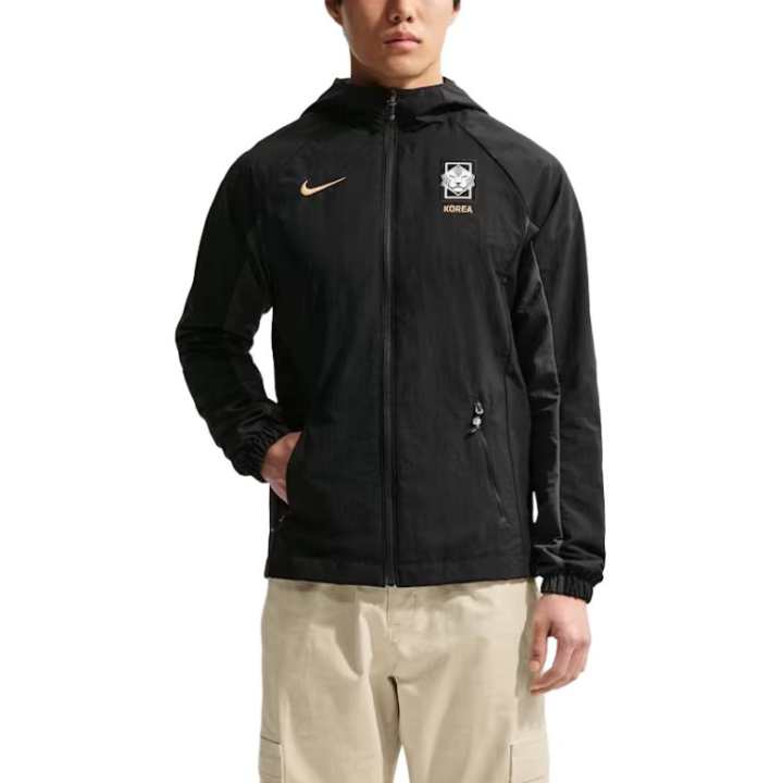 Nike Nike Jackets Men's Black Hooded Non Detachable Moderate Other