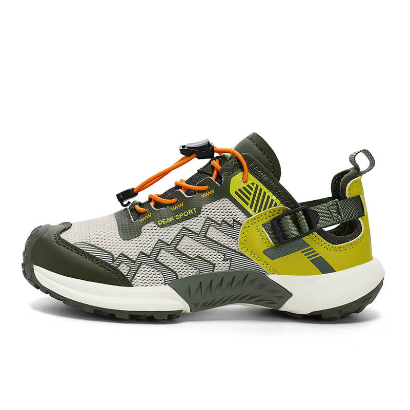 PEAK Textile, Synthetic Leather Anti Kick, Abrasion Resistant, Breathable Low top Outdoor Shoes Teenagers